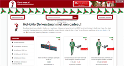 Desktop Screenshot of kerst-man.nl